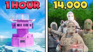 1 Hour Player VS 14,000 Hour Pro Rust Raiders