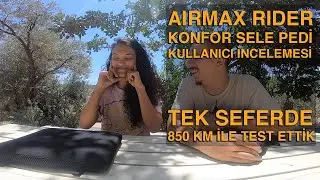 TÜRK MALI KONFOR SELE PEDİ AIRMAX RIDER INCELEME / 850 Km Yol ile test ettik. NC750 X SELESİNE ÇÖZÜM