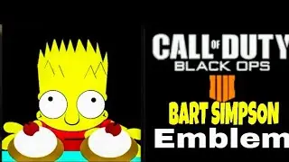Black Ops 4 COD BO4 Funny Easy Bart Simpson Emblem Tutorial