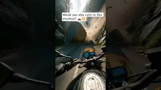 Mountain Ride Turned into Nightmare 💀🏍️#bikerlife#helmetcam#povride#mountainride#scary