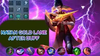 NATAN VS BRUNO GOLD LANE GAMEPLAY & BEST BUILD 2022 AFTER BUFF
