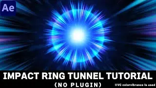 【After Effects】Ring Background Effect Tutorial【effect background】【GameVFX】【flactalnoise】【No Plugins】