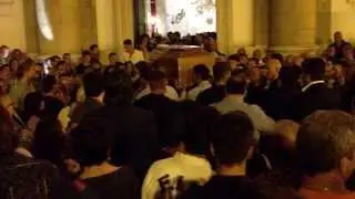 Il funerale di Daniele Seccarecci visto da Giuseppe Maiorano