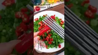 2024 Updated Herb Scissors, Salad Multi Scissors with 5 Blades and Cover #amazonfinds#amazonhome