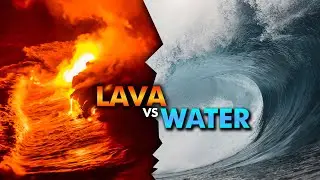 TOP 10 LAVA VS WATER