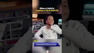 When a Celebrity Surprises a Fan in Real Life
