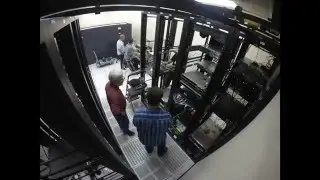 Time Lapse Data Center move 2015 - Slow Version