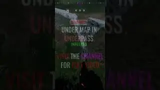 *AFTER PATCH* MW3 UNDER UNDERPASS MAP GLITCH #mw3glitch #shorts #infected