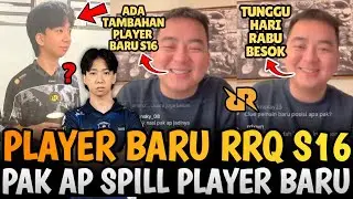 PLAYER BARU RRQ S16! PAK AP BOCORKAN ADA PEMAIN BARU RRQ HOSHI DI MPL ID S16!