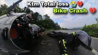 My Rc 200 crashed 💔😓| Bike Total loss 😭 