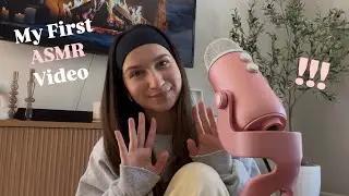 MY FIRST ASMR VIDEO - Starting My ASMR Journey!