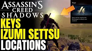 Keys Locations in Izumi Settsu To Use In Exchange | Assassin's Creed Shadows