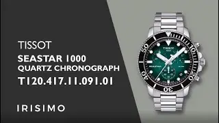 TISSOT SEASTAR 1000 QUARTZ CHRONOGRAPH T120.417.11.091.01 | IRISIMO
