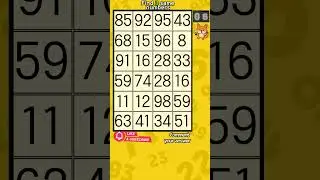 ⚡ Blink and Miss! Find the Same Numbers 1129 #brainteaser #braintraining  #games