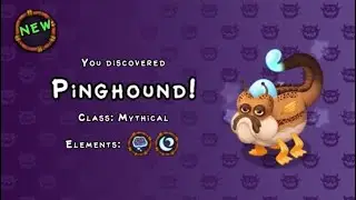 Pinghound on mythical island: my singing monsters
