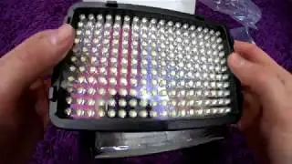 Накамерный свет с алиэкспресс. Mcoplus 198led LE-198A.