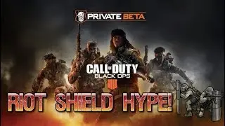 RIOT SHIELD CLASS! BLACK OPS 4 BETA GAMEPLAY!