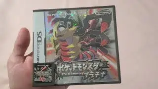 UNBOXING POKEMON PLATINUM JAPANESE (SAVE FILE, REVIEW, UNBOXING) #POKEMON #SAVEFILES