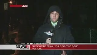 Hartford firefighters get into altercation at fire
