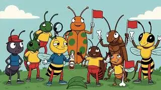 Ant vs Beetle vs Cockroach 🐜🪲🪳 | Crazy Insect Battle 😂Bee & Wasp Chaos 🐝⚡ Hornet Attac