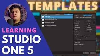 STUDIO ONE 5 TEMPLATES | IMPROVE YOUR PRODUCTION SKILLS | free templates