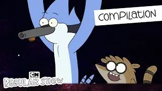 Space Worm 🪱 | MEGA Compilation | Regular Show | Cartoon Network