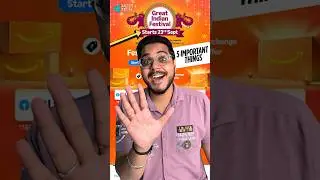 5 Important Things To Grab Best Deals in Amazon Great Indian Festival! #amazon #shorts #ytshorts
