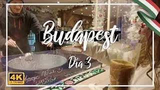 Mejores MERCADOS NAVIDEÑOS en BUDAPEST 3 (KARÁCSONYI VÁSÁR) | VLOG día 3 | Qué ver en BUDAPEST | 4K