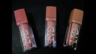 EB Advance Liquid Lipsticks | NUDE SHADES Lip Swatches!