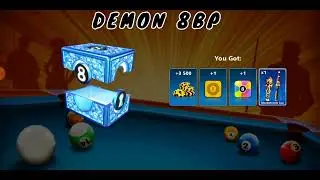 8 Ball Pool Free 80 Legendary Boxes Full Working Method 100% | Demon gaming| demon 8bp
