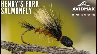 How to tie the Henry's Fork Salmonfly | AvidMax Fly Tying Tuesday Tutorials