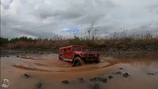 OFFROAD mit dem FM-Electrics Hummer H1 HG P415 wie weit kommt er?