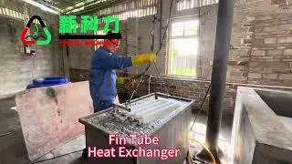 Fin Tube Heat Exchanger For Dryer Drying Machine