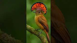 Royal Flycatcher &ndash; The Bird With a Secret Crown 👑🐦 #zoomates