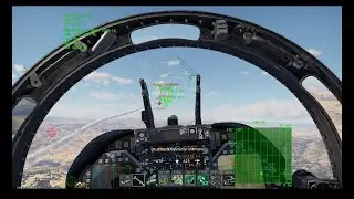 War Thunder F-18A Air Realistic Battles 10 Cockpit View