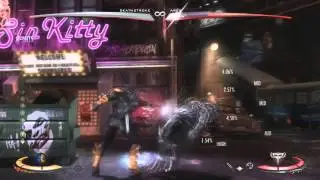 Injustice: Deathstroke Combo Compilation
