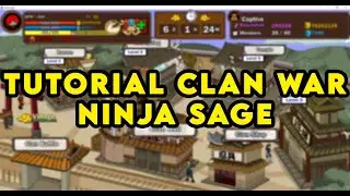 Tutorial Clan War Ninja Sage (Private Server Indonesia Game Ninja Saga)