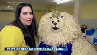 Rio Tinto: Fabíola Gadelha se diverte na Festa do Urso, na Paraíba (Veja Vídeo)