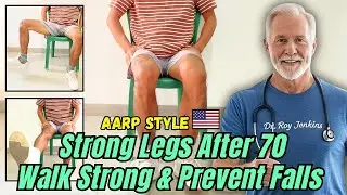 Mobility & Balance Movements to Prevent Falls 🪑 Leg Strengthening Exercises for Seniors