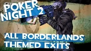 Poker Night 2 - All Borderlands Themed Special Elimination Animations (Heyooo Steve)