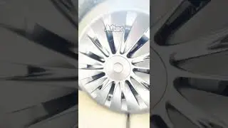 New Tesla wheel covers from EVBase! Check my linktree for the link #tesla #modely #rims