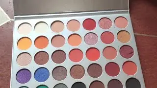 unboxing jaclean hill palette // eye shadow makeup kit