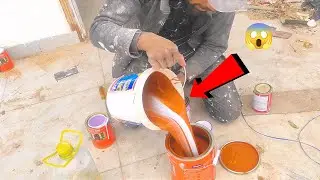 🔥 Golden brown Colour Kaise Banaen | Mix Golden Brown Spray on Wood Polish Grain Resha How to 2023