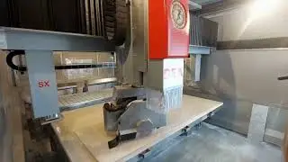 Helios Dea 5-axis fab center for #stone and #porcelain fabrication. #cnc #countertop
