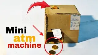 DIY Mini ATM Machine | Working ATM Using Card | Easy School Invention Project 2025&rdquo;