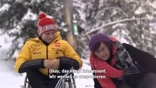 Ziel: Sotschi! Anja Wicker im Interview -- barrierefrei