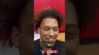 NC State Wolfpack F Darrion Williams on Being What the Coach Needs