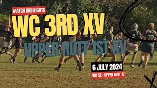 20240706 - Highlights - Wellington College 3rd XV vs Upper Hutt College 1st XV - Paul Cameron Cup