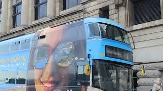 Here is the 11 bus in Waterloo with the Cyprus Winter livery 