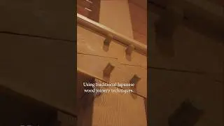 Japanese Inspired Home Built with Ancient Wood Joining Technique!